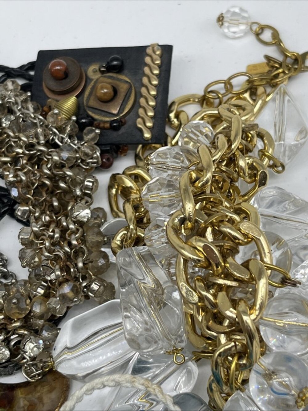 Bag Lot Broken Jewelry For Repair Crafting Salvage - Picture 3 of 9
